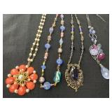 4 necklaces