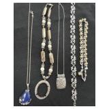 5 necklaces