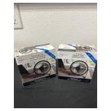 2 usb powered metal desktop fans
