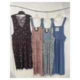 4 Vintage New Dresses size L