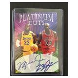 Platinum Cuts Michael Jordan ERROR card Kobe