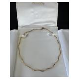 The source jewlery ribbon choker necklace