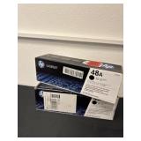 2 new laser jet 48a ink