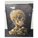 16'x12' canvas skull