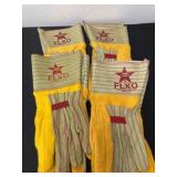 4 pairs of gloves