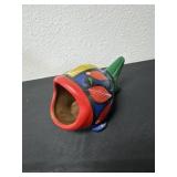 handcrafted Mexican pottery fish, 5'