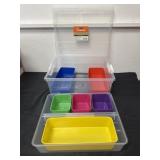 Top notch storage box organizer set