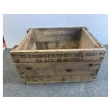 Vintage Wood Crate 12x21