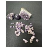 Group of amethyst