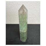 7' Natural Green Fluorite Obelisk Tower,