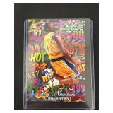 Kobe Bryant 1996 Flair Hot Numbers promo card