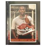 Michael Jordan Air Jordan Ones rookie promo card