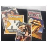 5 rolling stone magazines vintage
