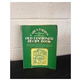Old fashioned recipe book