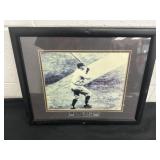 Babe Ruth 60th Home Run Framed Print Plaque