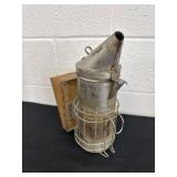 Vintage bee smoker