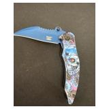4ï¿½ skull pocket knife