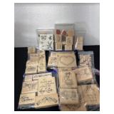 Group of crafting stamps