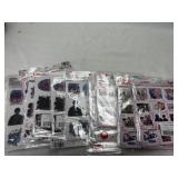 10 packs of stickers