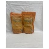 Two packs of turmeric, ginger, looseleaf, herbal