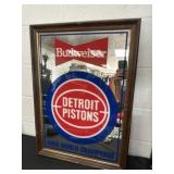 28x20 Vintage 1990 Budweiser Detroit Pistons