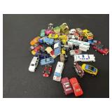 Group of mini cars