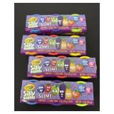 4 Crayola silly scents slime