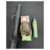 Three vintage game calls