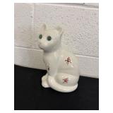 8ï¿½ vintage white ceramic cat figurine from ELPA