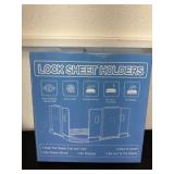 Lock sheet holders