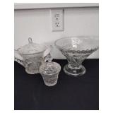 Crystal and glass items
