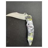 4ï¿½ skull pocket knife