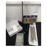 WiFi extender and aaa batteries and more