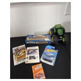 John Deere tractor game hotel nascar playing