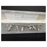 Retired signed Brighton charm bracelet