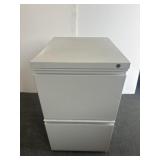 2 Drawer Metal Filing Cabinet 26x15x18