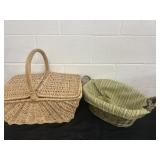 2 Wicker Baskets