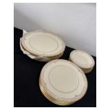 Lenox belaire woot pink floral dinner set 29pc