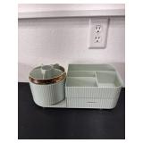 Plastic make up organizers