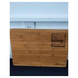 16x11-in bamboo cutting board