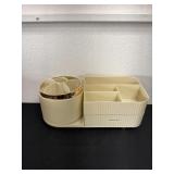 Plastic make up organizers