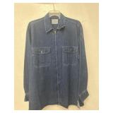 Canyon River Blues size M Denim Zip Up