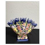6ï¿½ vibrant hand-painted ceramic five-finger bud