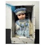 6ï¿½ collectible Native American-styled porcelain