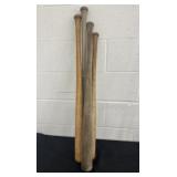 4 Vintage Baseball Bats Hillerich Louisville
