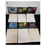 1980s vintage calendars farmers state bank