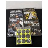 Concealed carry magazines and shot targets