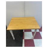 Vintage Solid Wood Childs Table 22x30x22