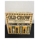 1969 Old Crow Chessman Decanters