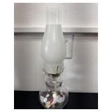 16ï¿½ vintage Lamplight Farms clear glass oil